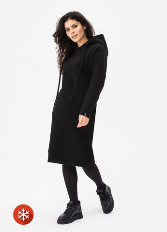 Чорна сукня lenna Garne однотонна