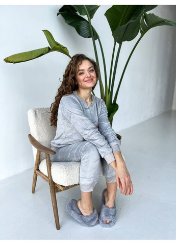 Сіра зимня піжама Vakko