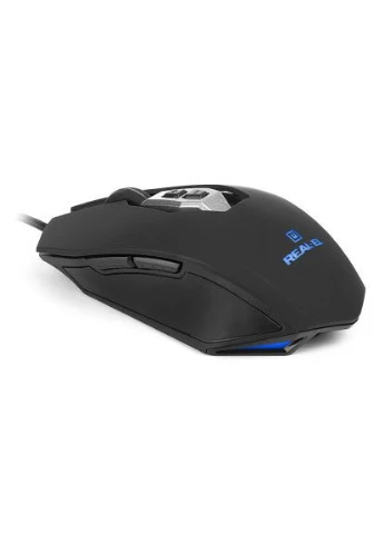 Мишка RM-525 USB Black (EL123200029) Real-El (396670681)