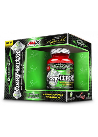 Витамины и минералы MuscleCore Oxxy-DTOX Antioxidant Formula, 100 капсул Amix Nutrition (294930326)