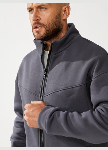 Графітовий демісезонний костюм брючний Verso