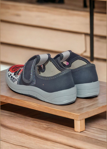 Дитячі ортопедичні тапочки капчики на липучці для хлопчика в садок на змінку Waldi (327432062)