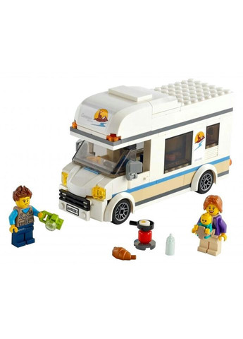 Конструктор City Great Vehicles Канікули в будинку на колесах 190 деталей (60283) Lego (281425490)