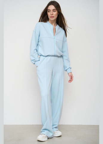 Жіночий костюм двійка колір світло-блакитний р.XL 452725 New Trend (285711814)