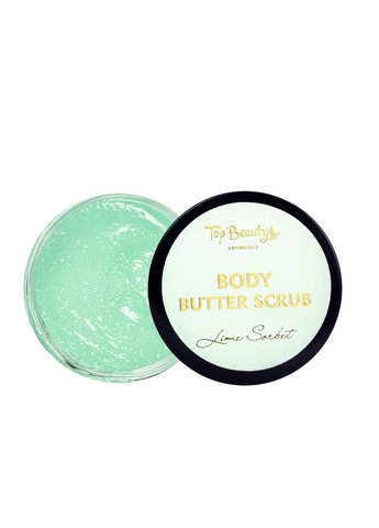 Скраб батер для тіла 2 в 1 Body Butter Scrub Lime Sorbet, 400 г Top Beauty (337359222)