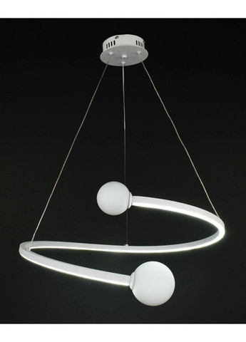 Люстра светодиодная подвесная LED светильник для квартиры на потолок лэд 27339 Белый 40-150х60х60 см. Sunnysky (335975557)