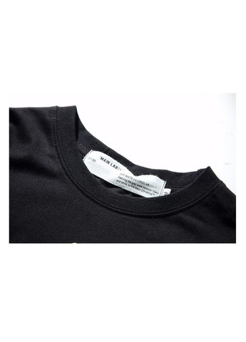 Футболка чорна Off-White Do Not Cross Black T-Shirt Unisex (356677870)