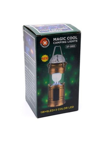 Складной фонарь кемпинговый и диско лампа шар XF-5802 1W + 6 диодов Grand (293345414)