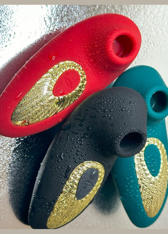 Потужний жіночий вібратор 10 режимів всмоктування і точки g вакуумний стимулятор клітора червоний No Brand (339092323)