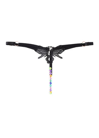 Жіночі трусики стрінги з намистинами No Brand (319158929)