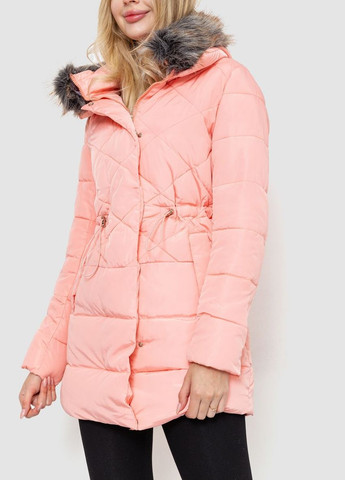 Розовая демисезонная куртка женская, цвет розовый, Ager