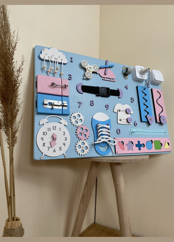 Бизиборд развивающая детская игрушка 40х60 см No Brand (355890492)