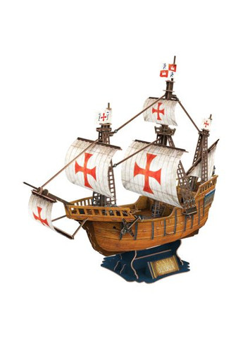 Пазл Cubic Fun (T4038h) CubicFun 3D Корабель Санта-Марія (366067388)