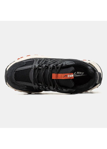 Черные демисезонные кроссовки мужские nike v2k black orange gore-tex termo | найк в2к рантекк термо черные No Brand