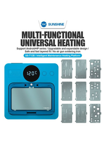 Нижній підігрів T12B-IP5 для ремонту плати iPhone 13 / 13 Mini / 13 Pro / 13 Pro Max / A15 Sunshine (322566770)