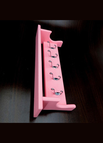 Вішалка для одягу з дерева Калгарі барбі (ВДО-000150) No Brand (327848932)