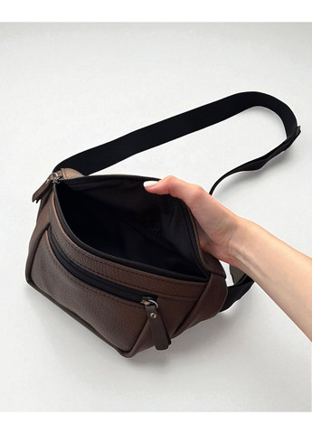 Кожаная сумка на пояс, бананка. Vishnya (360655178)