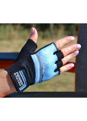 Перчатки для фитнеса PS-2920 Fit Girl Evo Blue Power System (399250694)