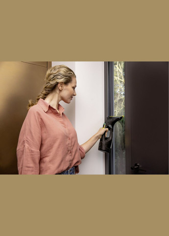 Пилосос віконний WV 5 Plus, вода -0.1л, автон. робота до 35хв, вага-0.7кг, чорний KARCHER (330032562)