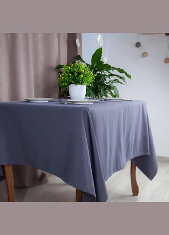 Скатерть Aquastop С-04190_29825 140х180 см темно-серая ТЕП (364769994)