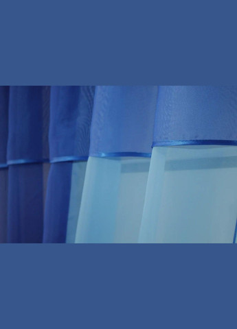 Шифоновые занавески шторы короткие 2x280x170 см (zanaves090к-3) No Brand (306633602)