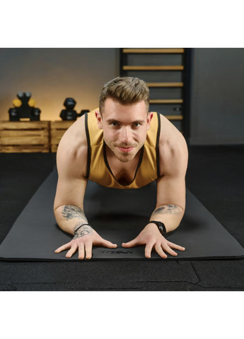 Коврик для йоги TX-019NGM NBR 1см 190х80 черный TREX Sport (361952712)