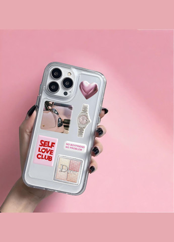 Объемная наклейка "Pink lover" Набор 8 стикеров Tattooshka (305077922)