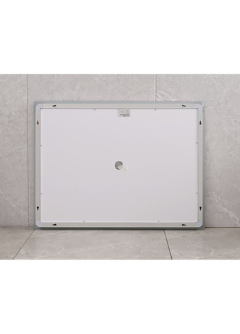 Дзеркало WARM MR02-90x70 з Led Touch, Anti-fog, димером, регулятором яскравості, годинником (MI6673) Mixxus (322005052)
