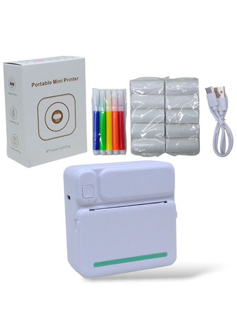 Портативний кишеньковий Bluetooth принтер МІС (309039952)