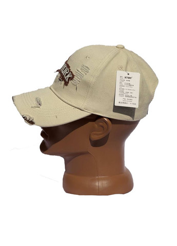 Кепка бежева чоловіча - вишуканий мінімалізм для твого стилю No Brand (362356155)