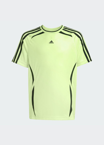 Зелена демісезонна футболка teamgeist kids adidas