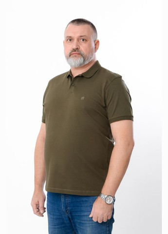 Хаки (оливковая) футболка мужская поло (p-16544) Носи своє