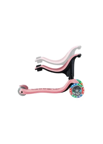Самокат GO UP SPORTY зі світними колесами, пастельний, 1+ Globber (369649512)