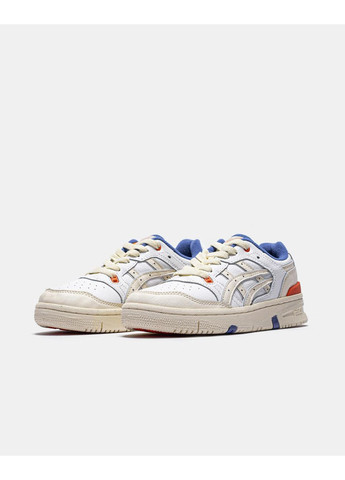 Белые демисезонные кроссовки мужские asics kith x ex89 white blue orange асикс гель No Brand