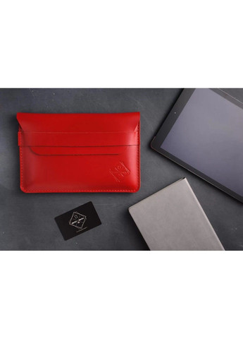 Кожаный Чехол для ноутбука Sleeve красный 16 Skin and Skin (285718816)