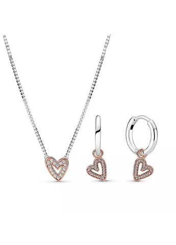 Серебряное ожерелье Пандора 380089C01 Kabluchka (355462798)