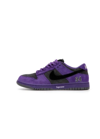 КРОСІВКИ ЖІНОЧІ NIKE SB DUNK LOW X SUPREME PURPLE НАЙК СБ ДАНК No Brand комбіновані демісезони (369389694)