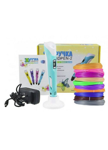 Детская 3д-ручка для рисования и творчества с дисплеем, популярная 3д-ручка 2-го поколения UKC (371646516)