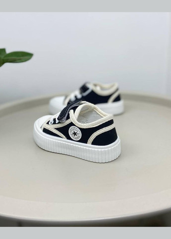 Чорні дитячі кросівки чорні 963 No Brand