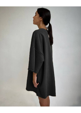 Чорна спортивна, повсякденний жіноча спортивна сукня сукня-футболка Avanti однотонна