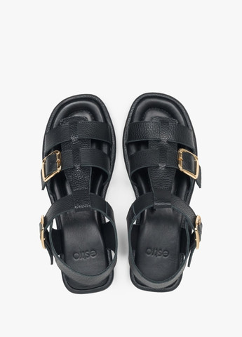 Сандалі, колір чорний Estro (335006641)