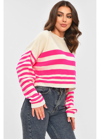 Кофта женская молочного цвета с принтом Let's Shop (364485078)