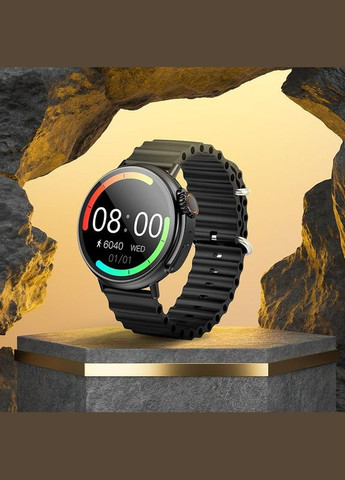 Умные часы с функцией звонка Smart sports watch Y18 (call version) черные Hoco (279826943)