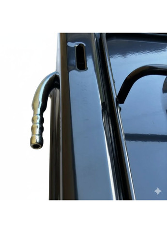 Плитка газовая настольная O-200-BL 2-х конфорочная с крышкой Ferre (328905597)