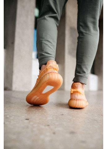КРОСІВКИ ЖІНОЧІ ADIDAS YEEZY BOOST 350 V2 MONO CLAY АДІДАС ІЗІ БУСТ No Brand помаранчеві демісезони (367170477)