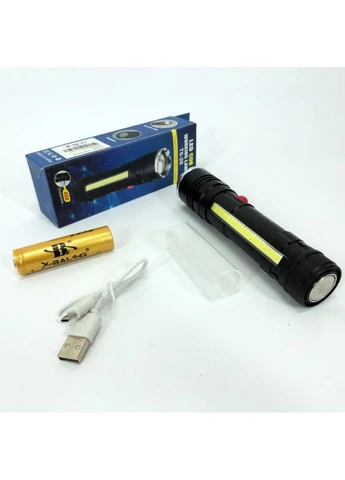 Тактический ручной фонарь Police T6-26+T6+COB, супер яркий фонарик, карманный мини фонарь No Brand (376042271)