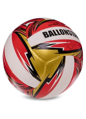 Мяч волейбольный BALLONSTAR LG3507 (PU, №5, 5 сл., сшит вручную) SP-Sport (398355155)