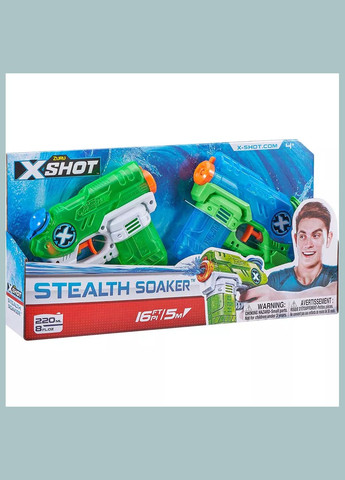 Набор водных бластеров Water Warfare Stealth Soaker (01227R) Zuru X-Shot (333252894)