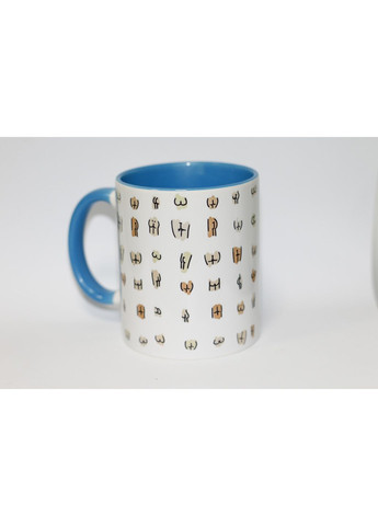 Чашка с жопками Моя ты жопка - подарок для влюбленных No Brand (302521887)