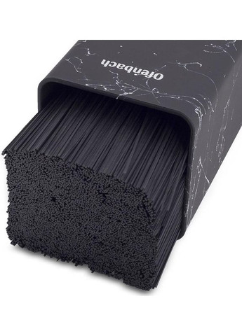 Підставка-колода Black Marble для кухонних ножів і ножиць 9х9х22см Ofenbach (372174238)